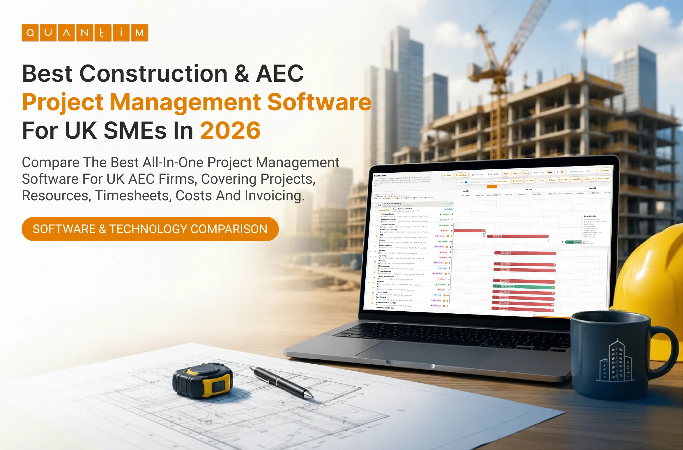 Best All-in-One Project Management Software for UK AEC Firms in 2026