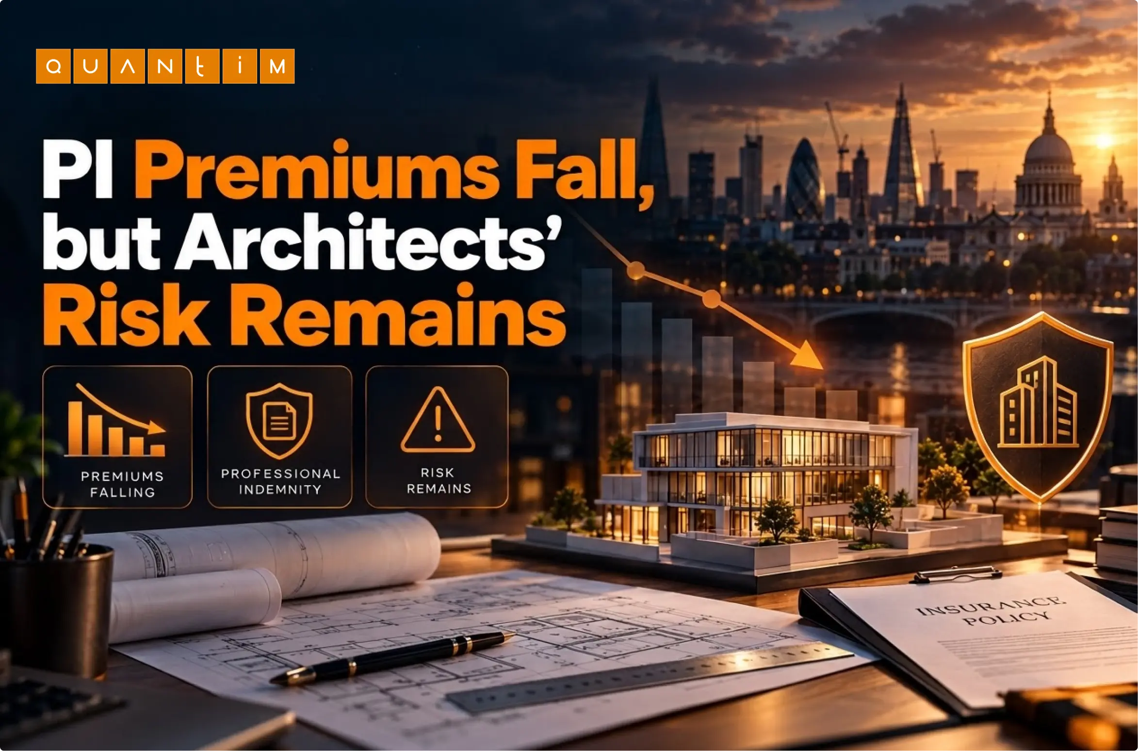 PI Premiums Fall, but Architects’ Risk Remains