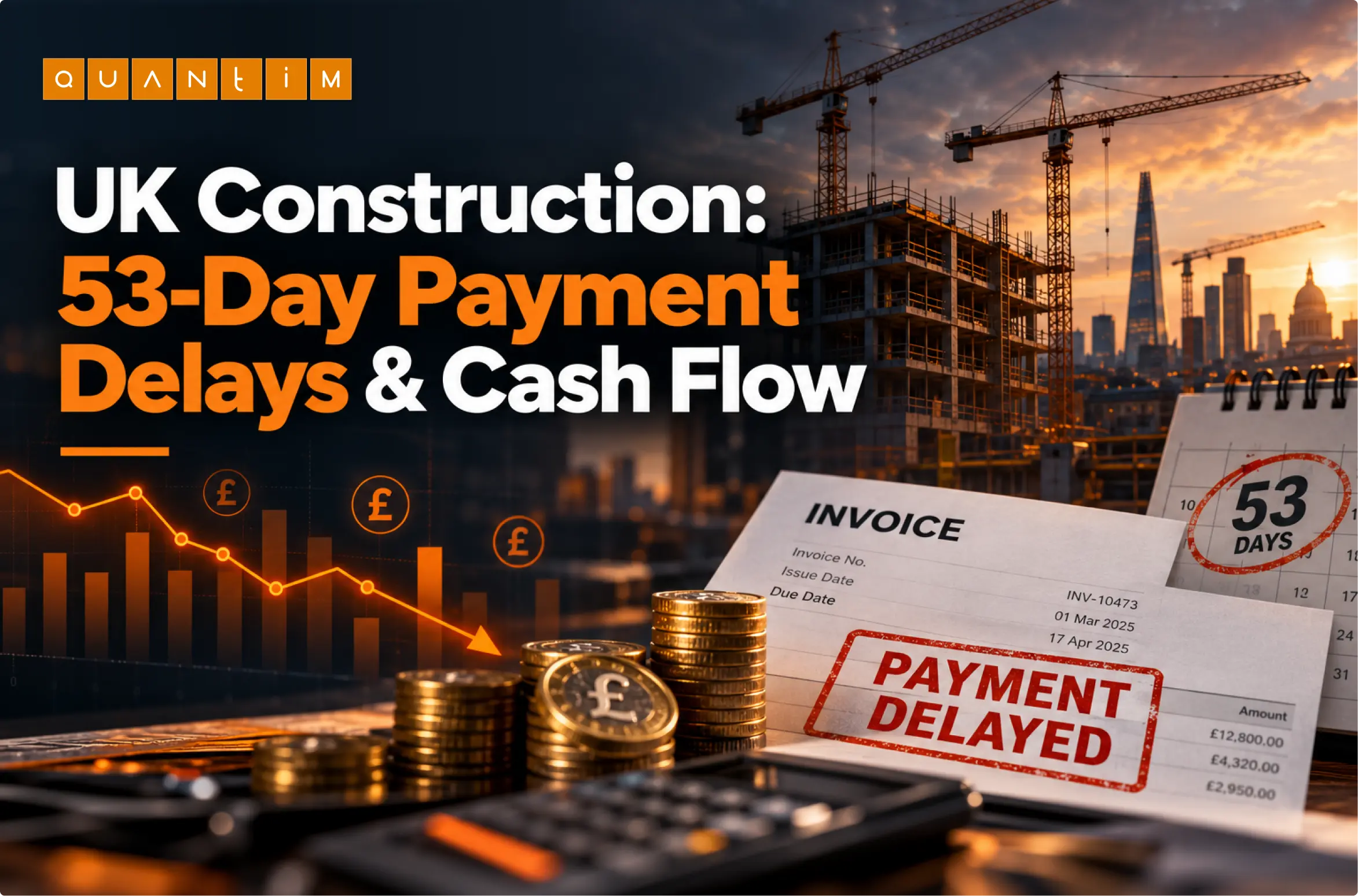 UK Construction: 53-Day Payment Delays & Cash Flow